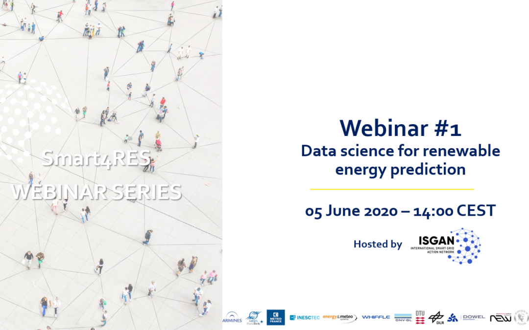 Webinar – Data science for renewable energy prediction